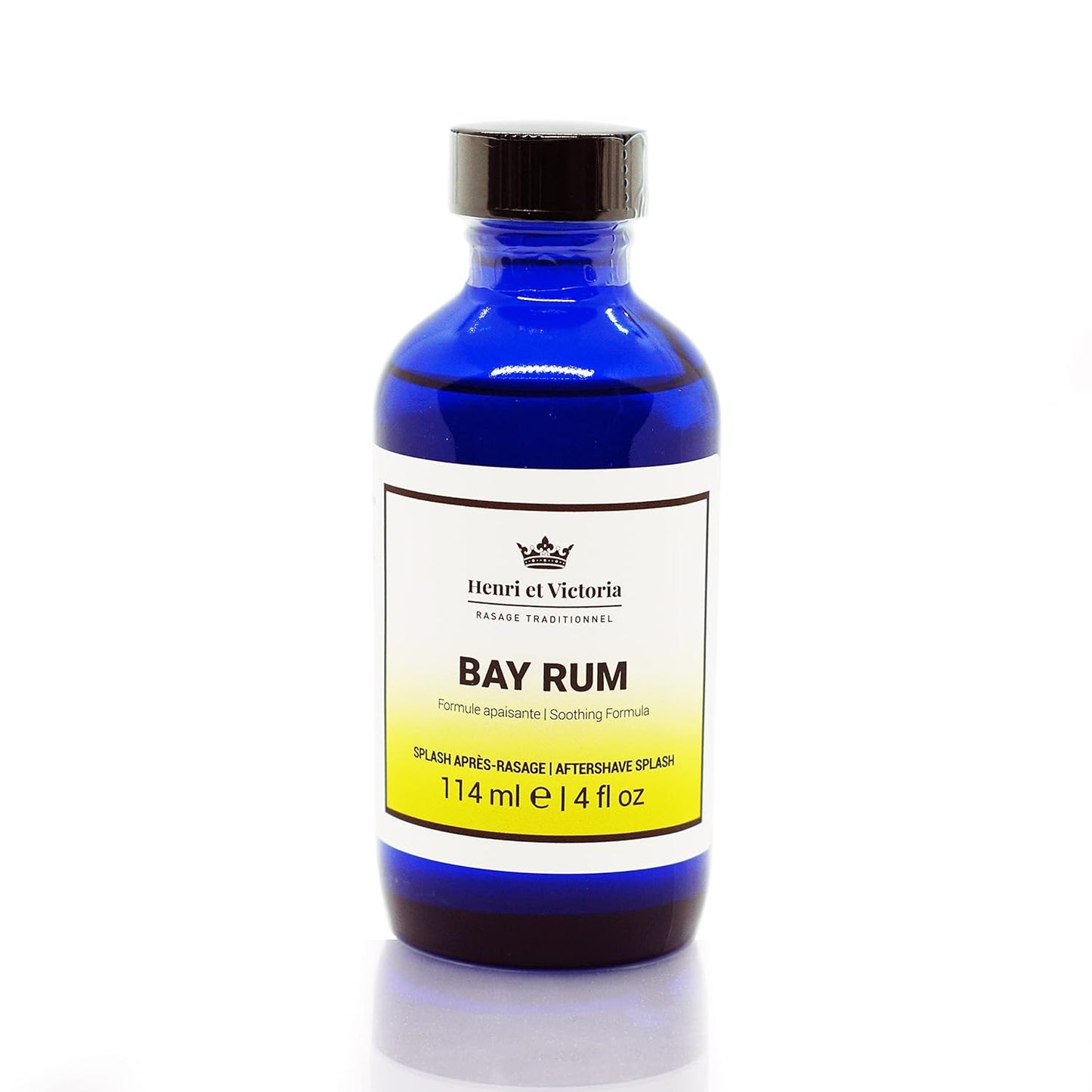Aftershave Splash For Men l Canadian Made by A Skilled Artisan l Moisturize and Soothe the Skin 114 ml (4 oz) (Bay Rum)