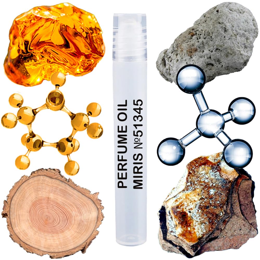 MIRIS Perfume Oil No. 51345, Inspired by Not A Superdose, Long-Lasting Unisex Roll-On For Women and Men, Rollerball 0.34 Fl Oz / 10 ml