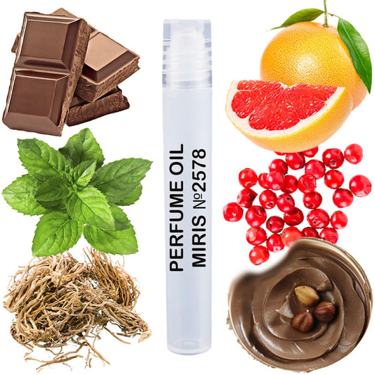 MIRIS Perfume Oil No. 2578, Inspired by Angel Muse, Long-Lasting Women Roll-On, Rollerball 0.34 Fl Oz / 10 ml