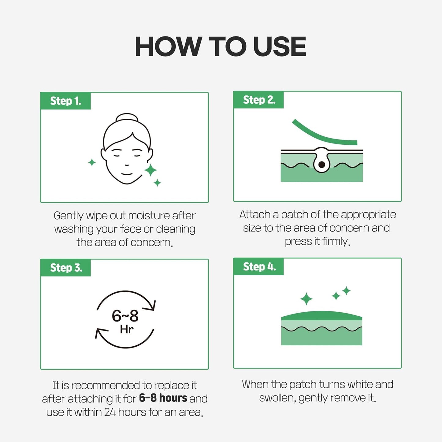 Cica Bio Spot Control Patch (1 Box, 62pcs) | Soothing Acne Patch for Redness & Blemishes | With Cica, Niacinamide & Tea Tree | Gentle for Sensitive Skin | Korean Skincare