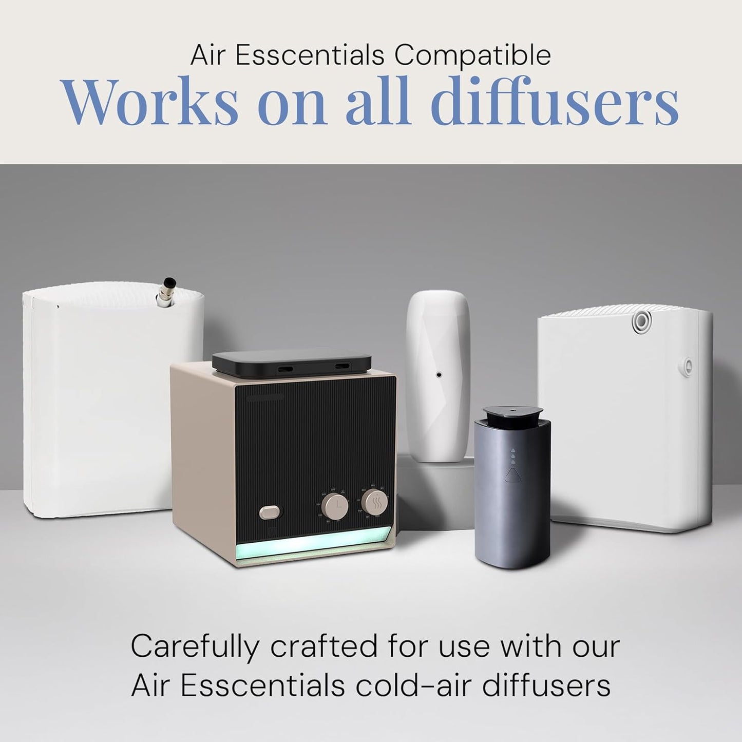 Santal Aroma Oil, Essential Oils Blend for Diffusers & Scent Machines, Sensual Sandalwood & Cardamom, Aromatherapy, Cold Air Diffuser Compatible, 300 mL