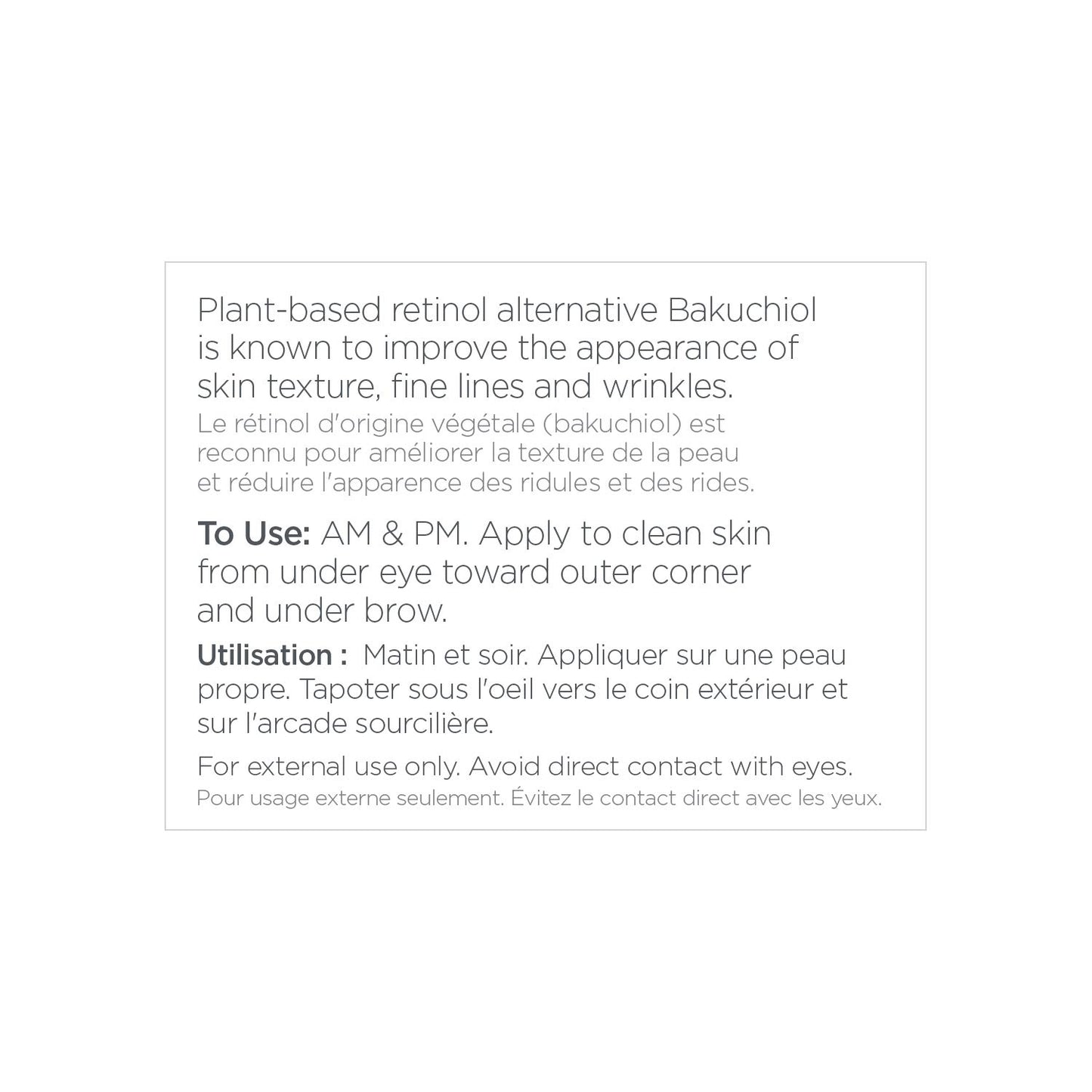 Andalou Naturals Age Defying Plant-Based Retinol Alternative Eye Balm, 0.45 OZ