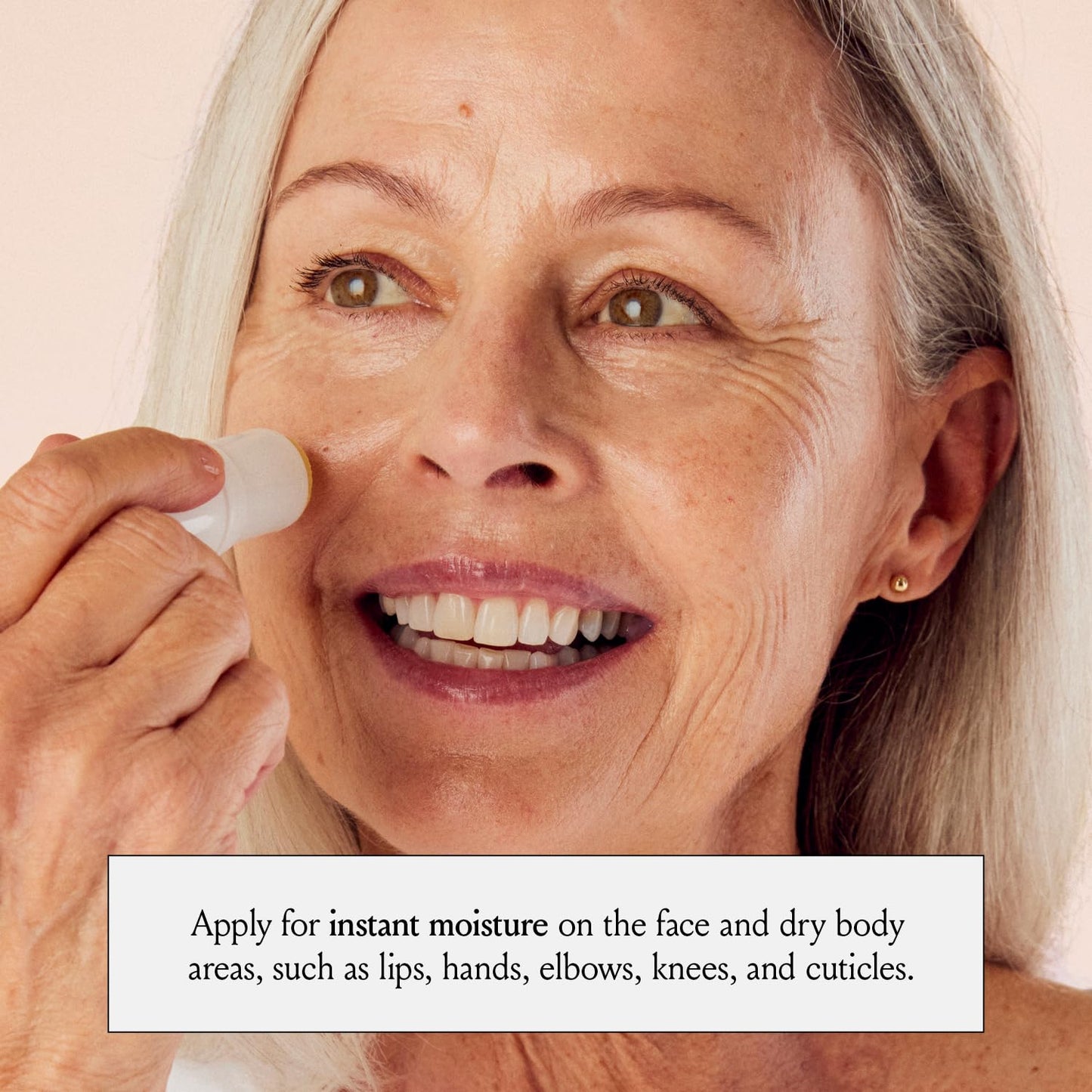 Boomstick GLO ® Hydrating Face Balm Stick for Mature Skin with Olive Oil, Beeswax & Honey - Natural-Looking Dewy Glow - Multibalm Brightener to Moisturize Face, Lips, Under Eye and More