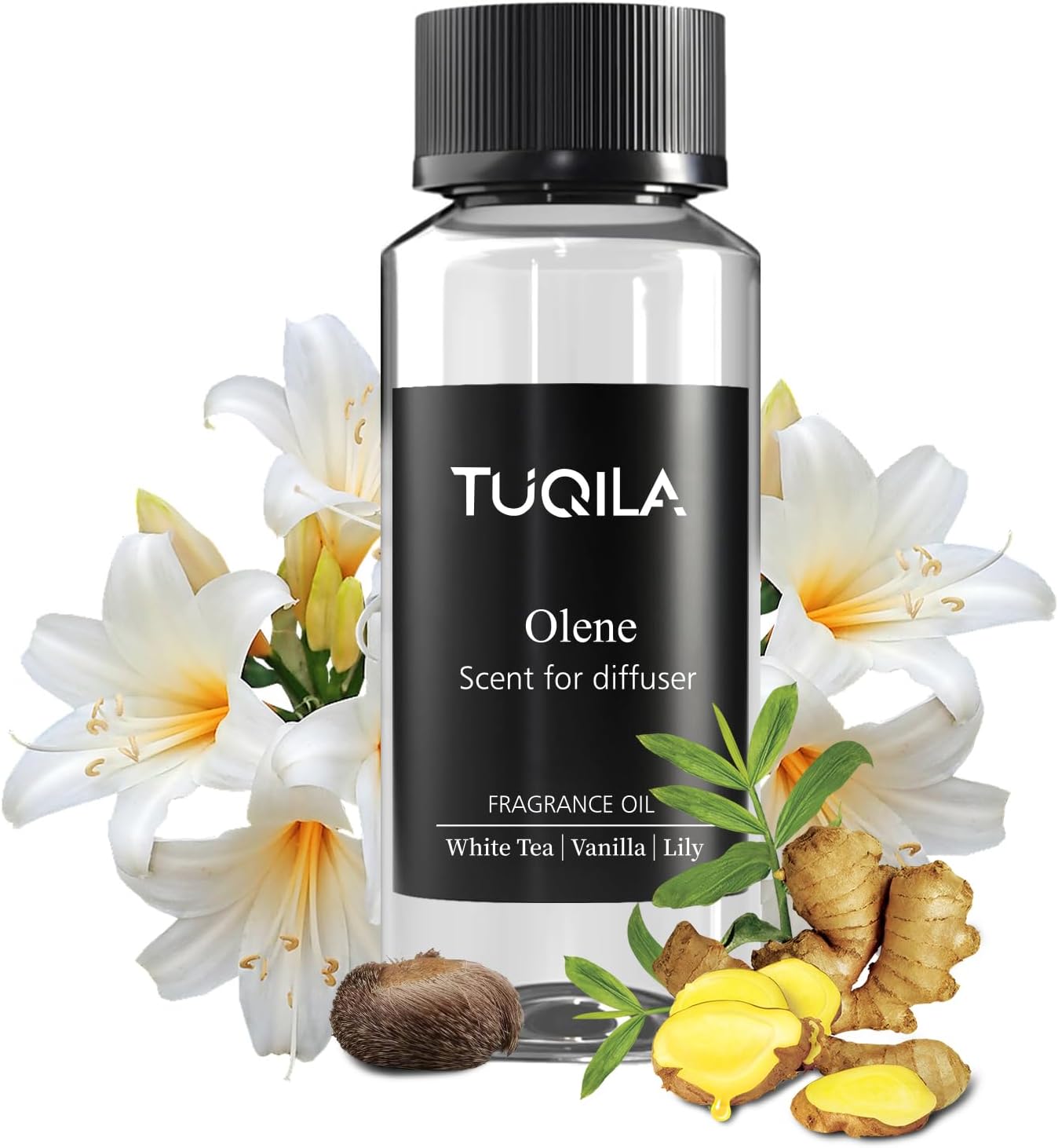 Waterless Diffuser Oil Olene, Essential Scent Oil Usage Cold Air Waterless Diffuser, Luxury Scents Oils Fragrance Bottle120 ML Home Natural Flavour