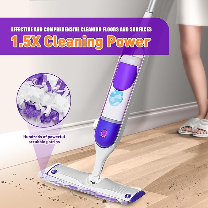 30 Count Power Mop Pads Refills for Swiffer PowerMop Multi-Surface Mopping Pad Disposable Replacement Compatible with PowerMop, Safe on All Finished Floors.
