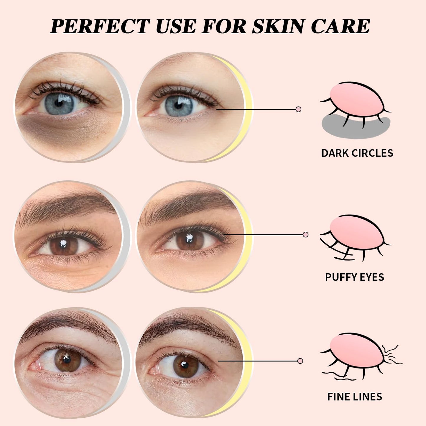 Under Eye Patches (24 Pairs), 24K Gold Under Eye Masks for Dark Circles, Puffy Eyes, Undereye Bags, Wrinkles - Rejuvenating & Revitalizing Eye Skincare Treatment - Bridesmaid Gifts for Women