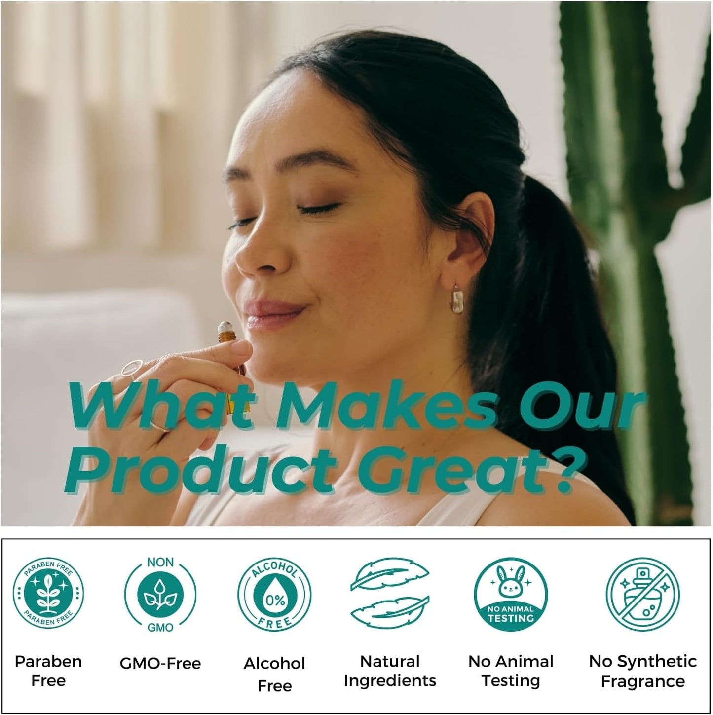 Essential Oil Set (Relax, Night, Balance), Aromatherapy Roll On Blends for Massage, Body Care & Home Use, Great Fragrance Gift for Men & Women Relaxation