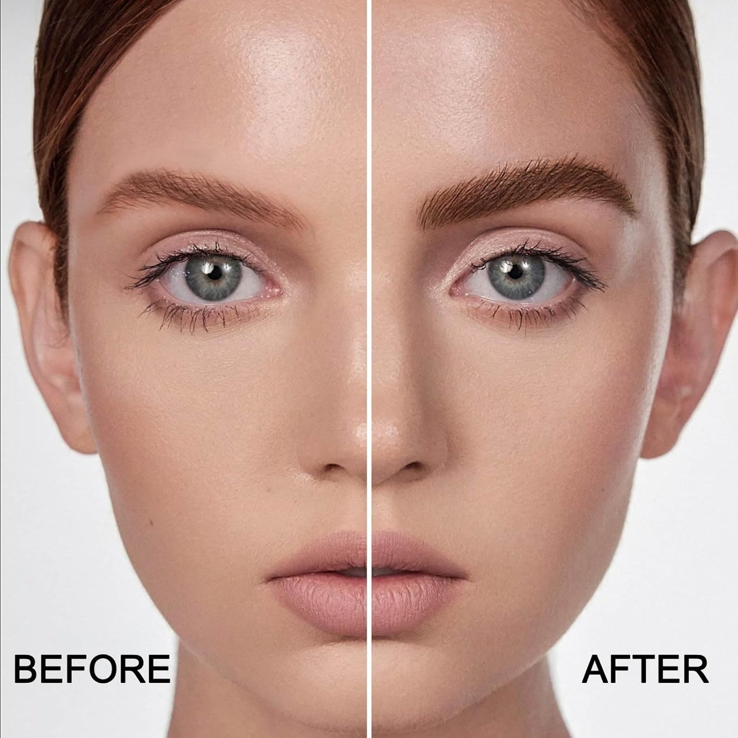 Boobeen Eyebrow Palette, 5 Colors Brow Powder Kit, Eye Brow Pomade with Double-ended Brush, Long-lasting Eye Makeup Kit, Sculpt & Define Eyebrows, for Beginners