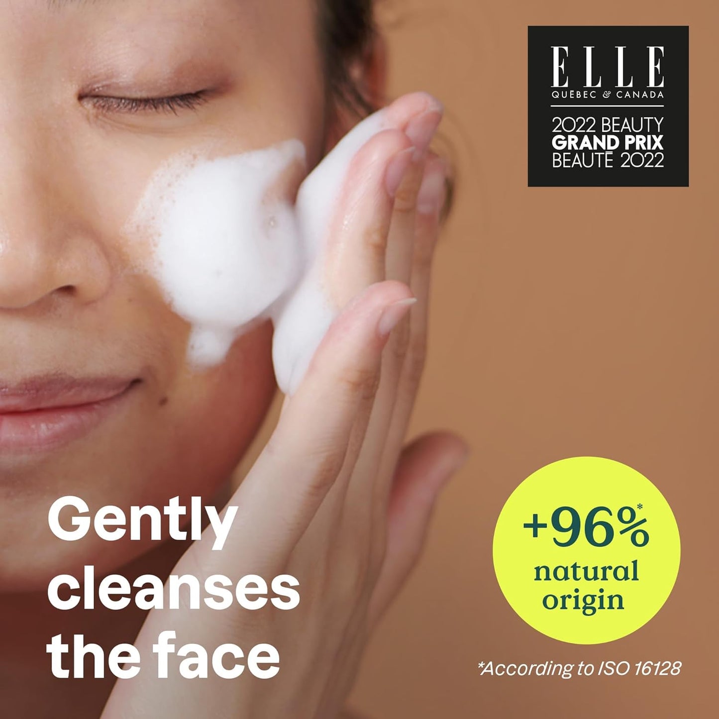 ATTITUDE Micellar Foaming Facial Cleanser, EWG Verified, Dermatologically Tested, Plant and Mineral-Based, Vegan, Coconut & Wildberries, 5 Fl Oz (Pack of 6)