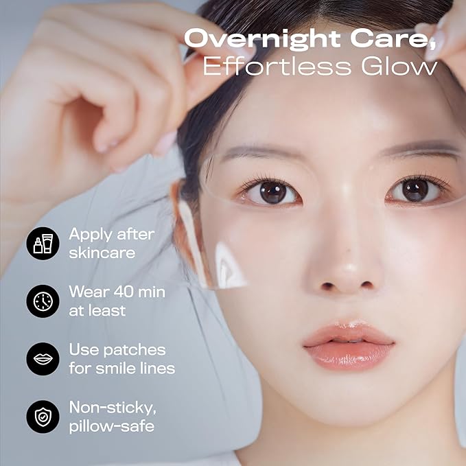 HAPA KRISTIN Hydrogel Face Mask, Korean Sheet Mask with Niacinamide & Vitamin C, Glass Skin, Pack of 4, Second-Skin Fit, Moisturizing, for Dark Spots & Hyperpigmentation, Hydration