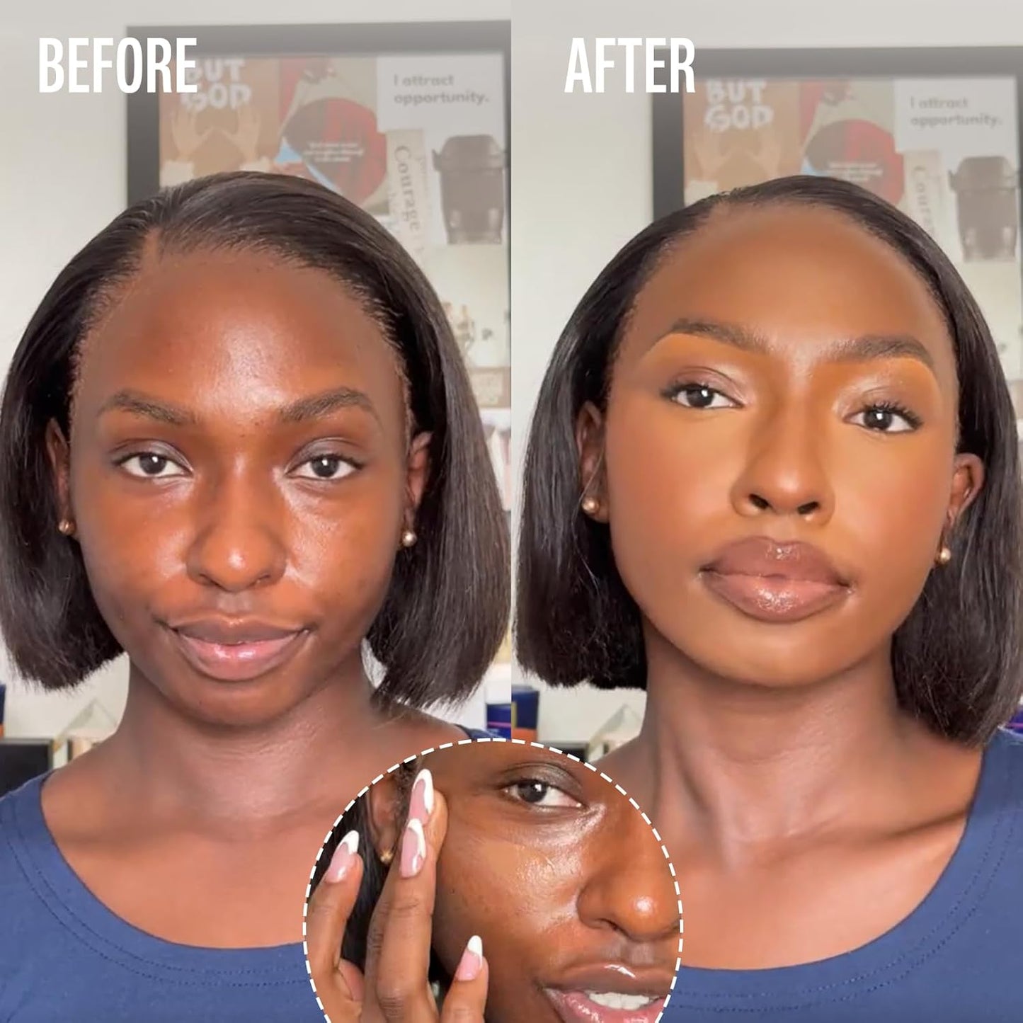 Carpe Primer Face Makeup Base ~New~ Zinc Mineral Sunscreen Face SPF 25 (Deep Tint Primer) Lasting Matte Primer For Oily Skin And Tinted Sunscreen