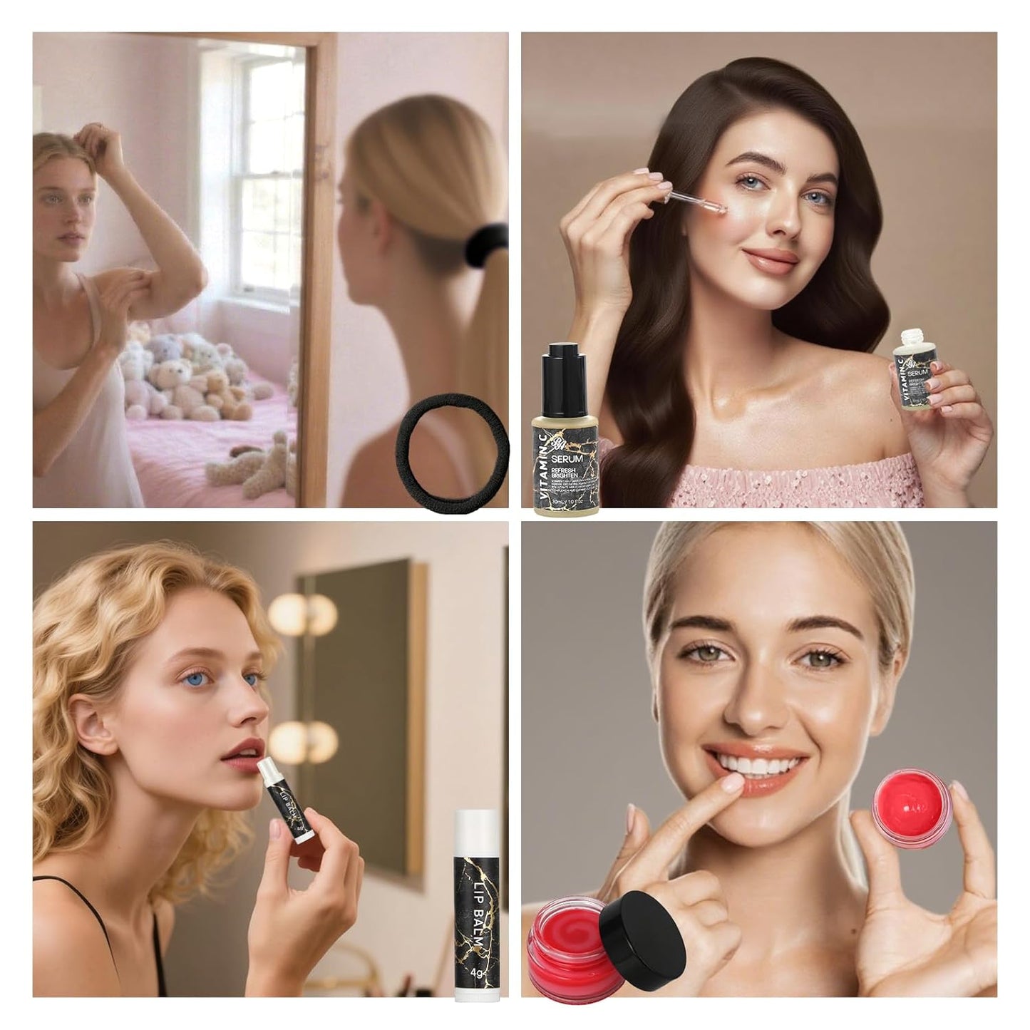 Charcoal Face Sheet Mask Pack, 55Pcs Skin Care Set for Women & Men, Hydrolyzed Real Collagen Mask, Hyaluronic Acid Face Serum, Gel Eye Patches, Gel Lip Mask, Lip Scrub, Christmas, Birthday Gift, Dad