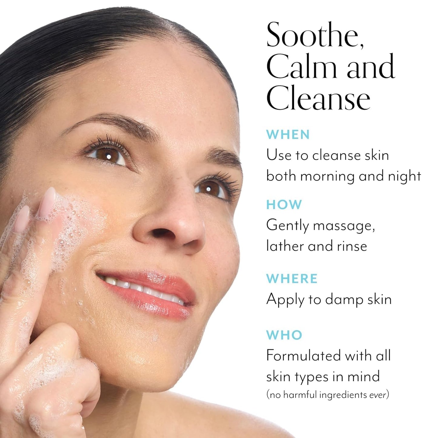 Bliss Rose Gold Rescue Foaming Face Wash – 6.4 Fl Oz – Gentle Cleanser for Sensitive Skin with Rose Water & Colloidal Gold – Non-Drying, Vegan & Cruelty-Free – Removes Makeup & Dirt