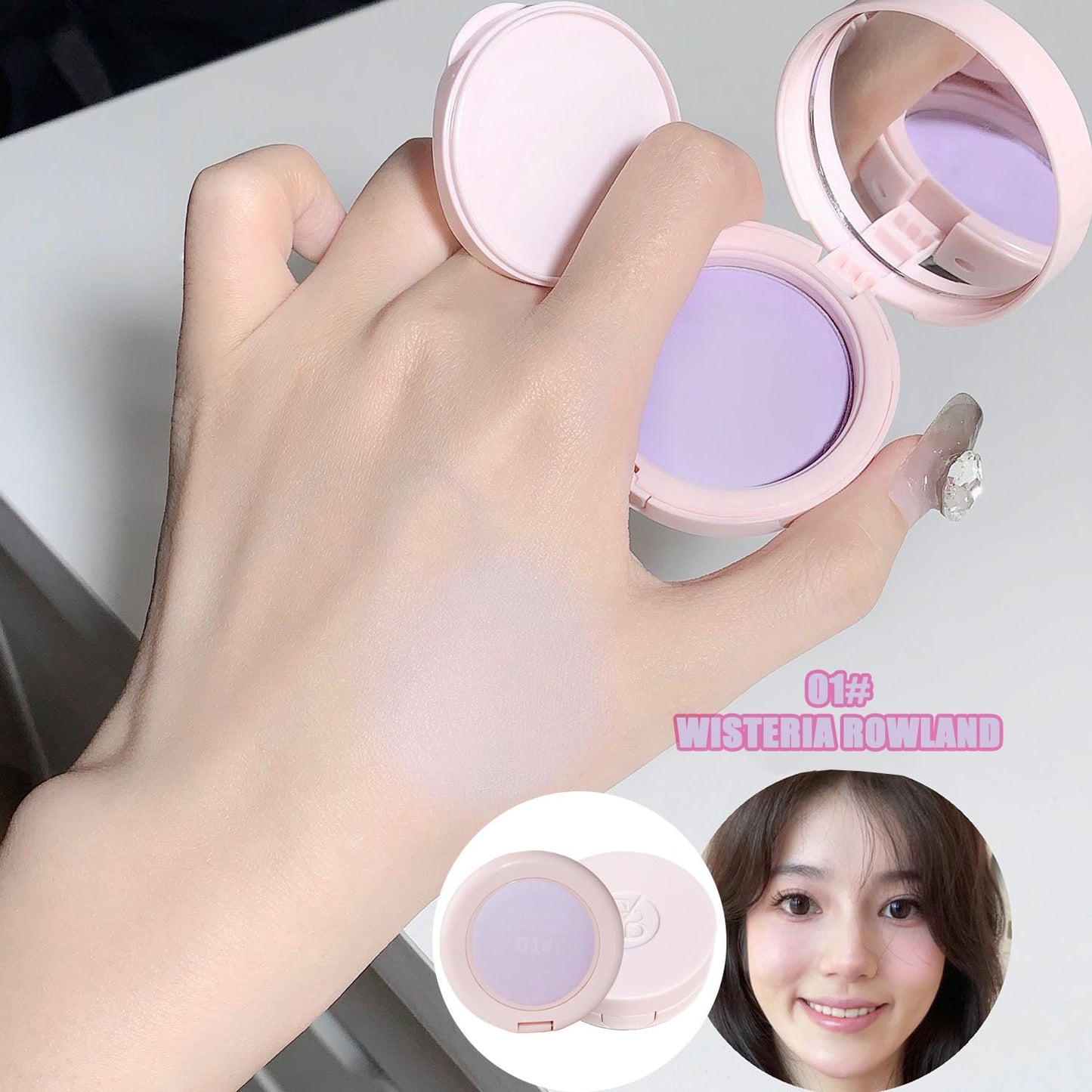 Air Cushion Blush,Wearing Skin Tint Blush Makeup for Cheeks,Smudge Proof, Natural-Looking, Dewy Finish,Easy to Apply and Create a Natural Flush