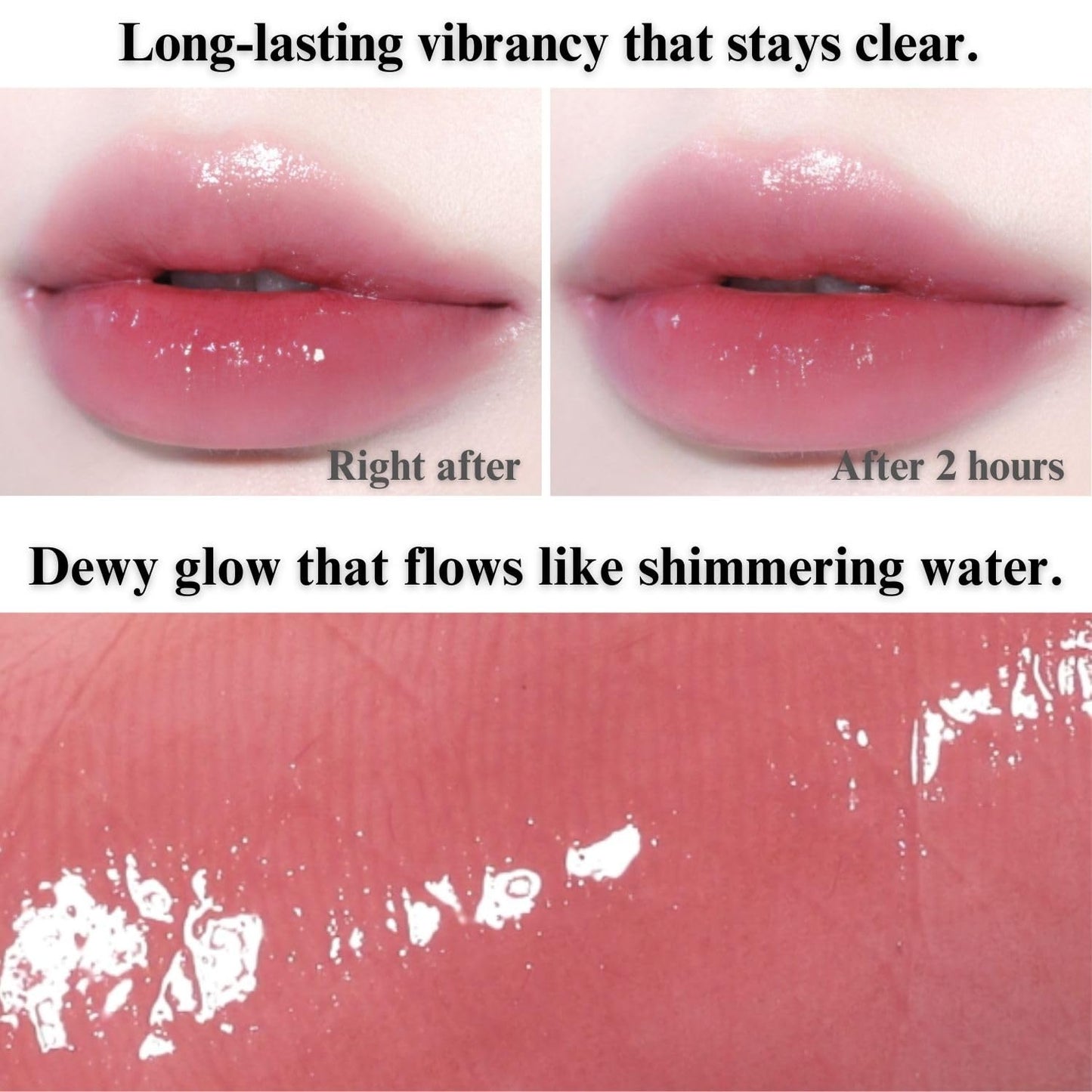 BBIA Glow Tint – Lip Plumping Volumizing Glossy & Glowy Lip Stain Naturally Moisturizing Comfortable Texture Lightweight Long-Lasting Vivid Color Non-Sticky Korean Makeup (18 WINTER, Pack of 1)