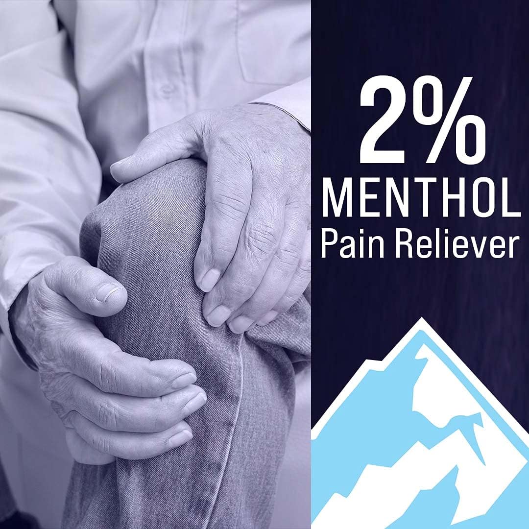 Mineral Ice Therapeutic Pain Relieving Gel, 16 Ounce, Blue, 1 Pound (Pack of 1) (F26083)