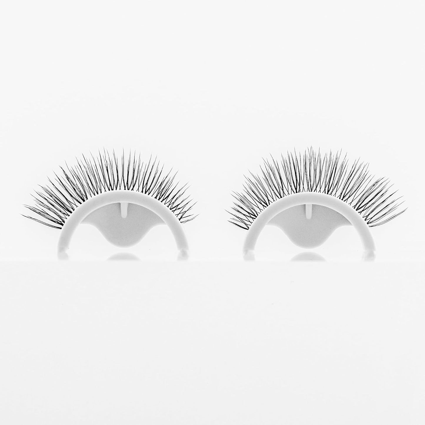 False Eyelashes, 5 Pairs Wispy Light Pre-Glued Self Adhesive Lashes with Applicator (DLP01)