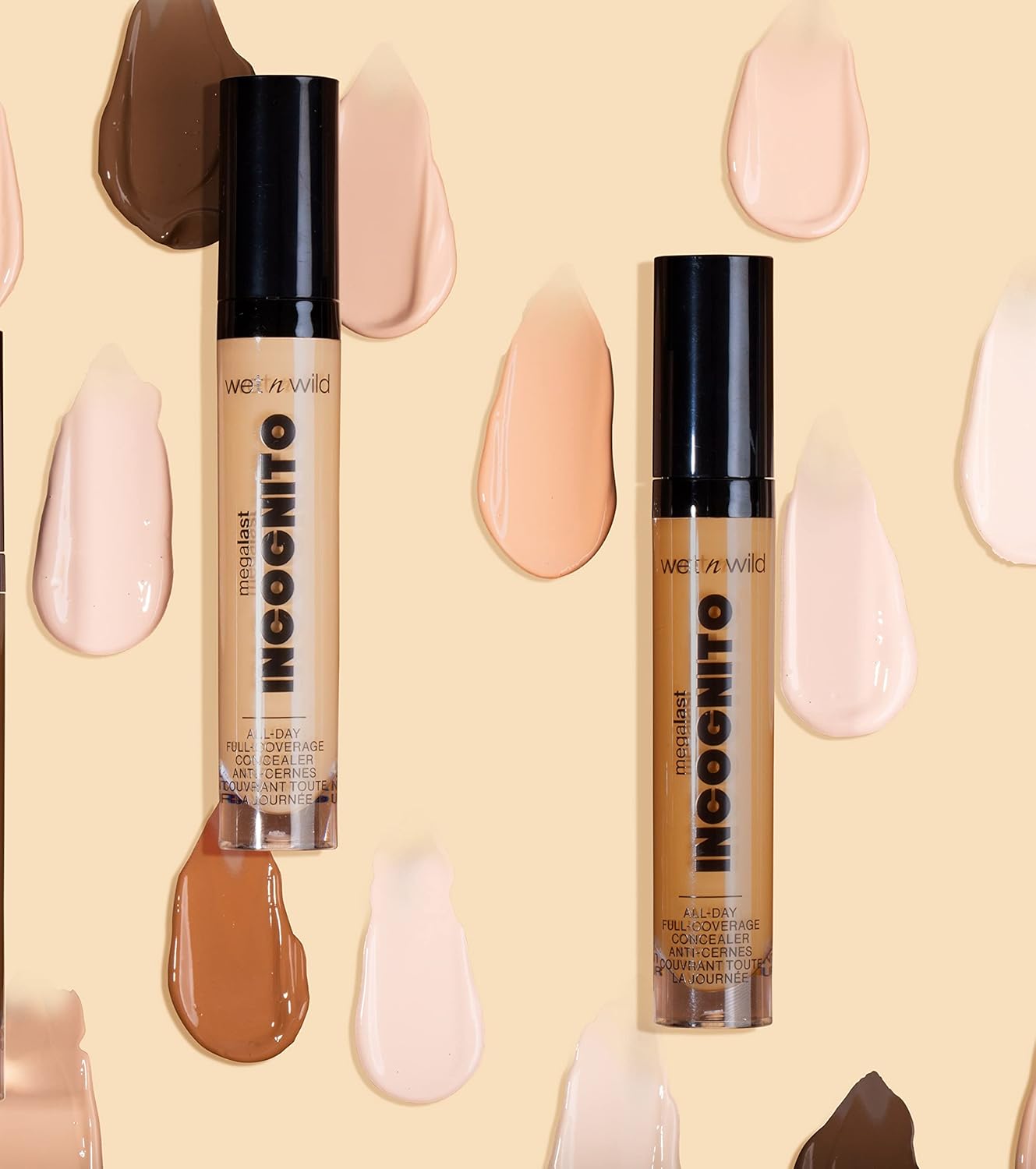 wet n wild Mega Last Incognito All-Day Full Coverage Liquid Matte Concealer, Medium Neutral