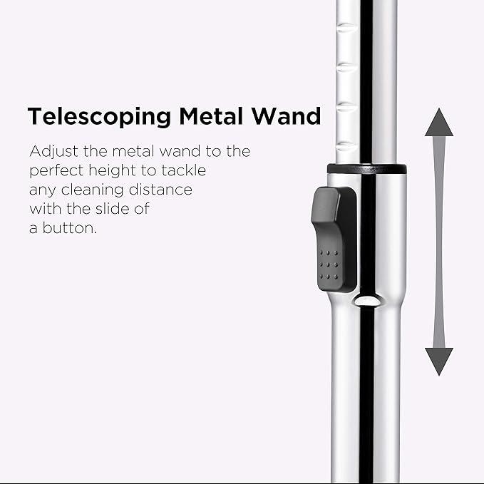 Eureka Bagless Canister Vacuum Cleaner, Lightweight Vac for Carpets and Hard Floors, Red, Whirlwind NEN110D