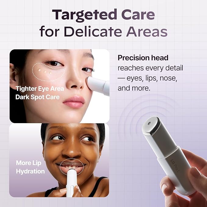 Superform Galvanic Booster Mystic White, 1min booster for ageless skin, anti-aging and firming pocket booster, Korean skincare, glow on the go, Serum booster device, Gift, Stocking Stuffers