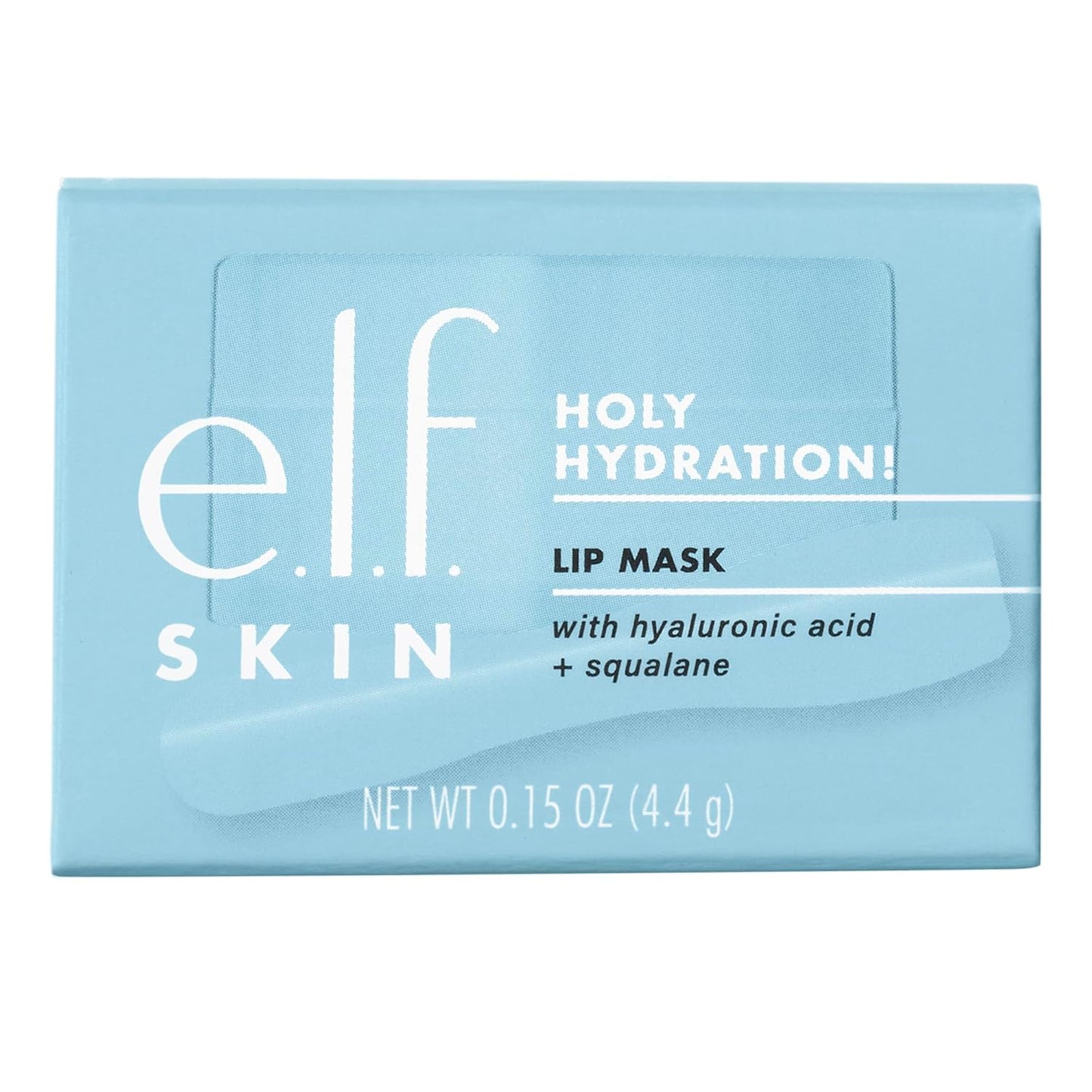 e.l.f. SKIN Holy Hydration! Lip Mask, Hydrating Lip Mask For A Softer & Smoother Pout, Infused With Hyaluronic Acid, Non-Sticky, Vegan & Cruelty-Free (pack of 1)