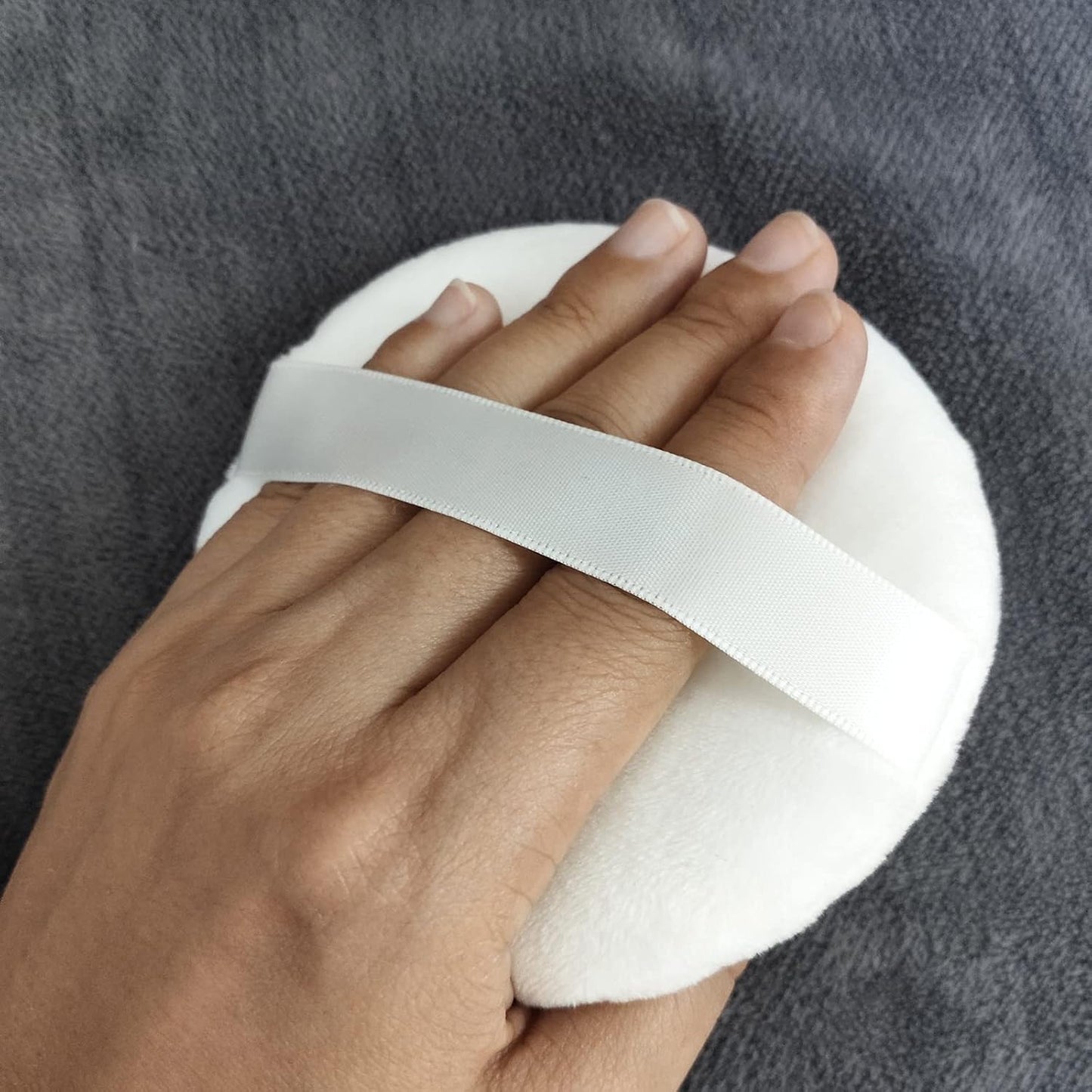 Topwon 4 Inch Powder Puff, Washable Large Body Powder Puff, Soft & Furry - 1Pc