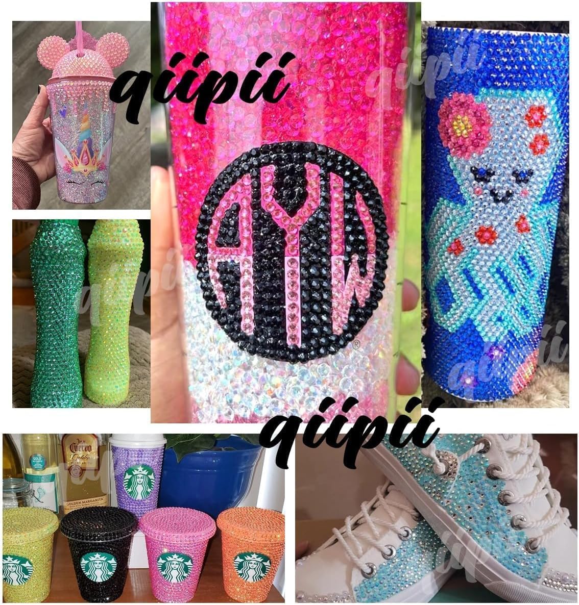 16000PCS Lemon Yellow AB Resin Rhinestones for Crafting 3mm 4mm 5mm Citrine Flatback Jelly Stones Bulk SS10 SS16 SS20 Diamonds Gems for Nails Face Eyes Makeup Mugs Tumblers Bottles DIY Crafts Clothes