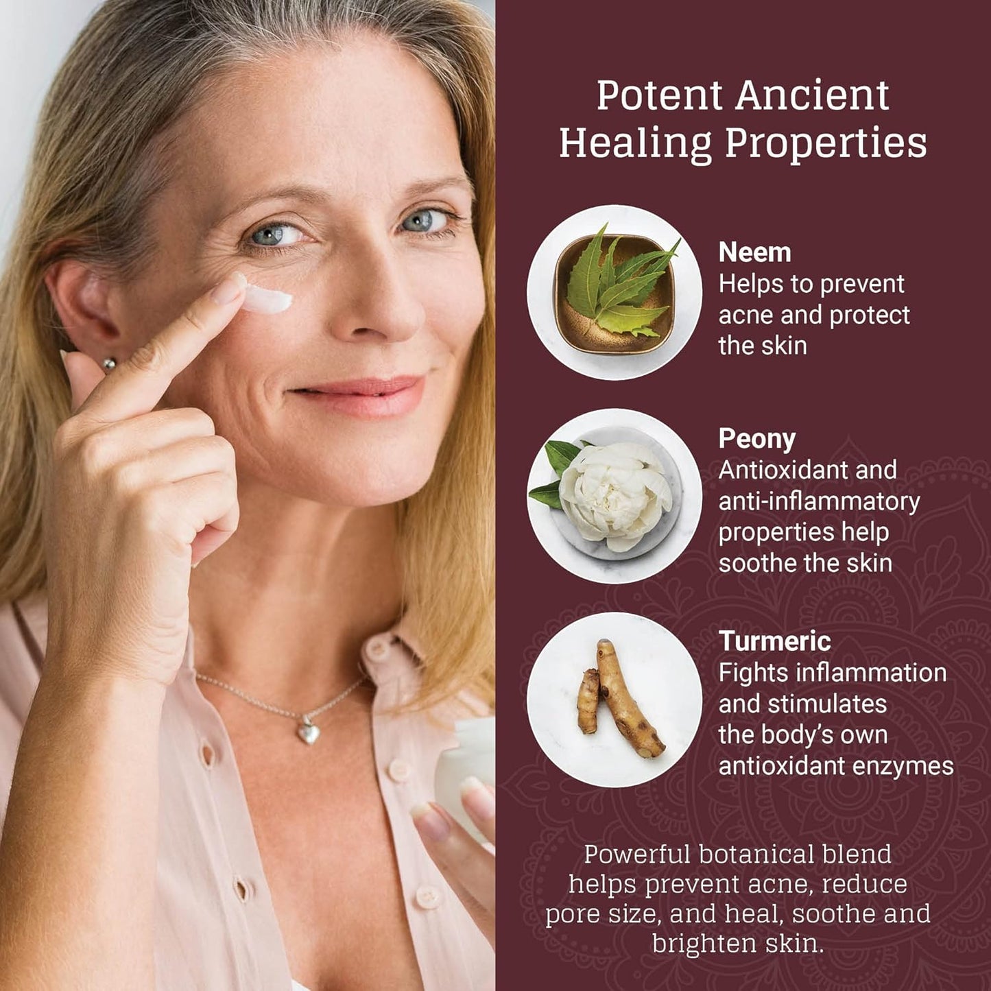 AVYA Eye Bright Cream (0.5oz/15ml) - Advanced Ayurvedic Skincare/Caffeine Reduces Dark Circles and Puffiness/Tightens and Reduces Fine Lines Around Eyes