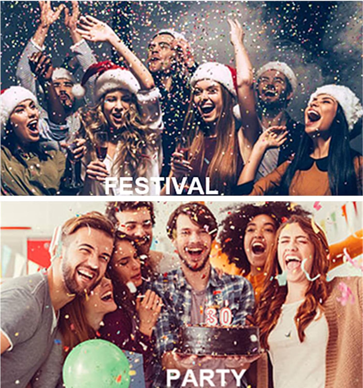 Go Ho Christmas Body Hair Face Glitter Gel,Christmas Glitters Face Paint,Holographic Colorful Sequins Chunky Reflective Face Glitter Makeup,Festival Rave Outfits for Women