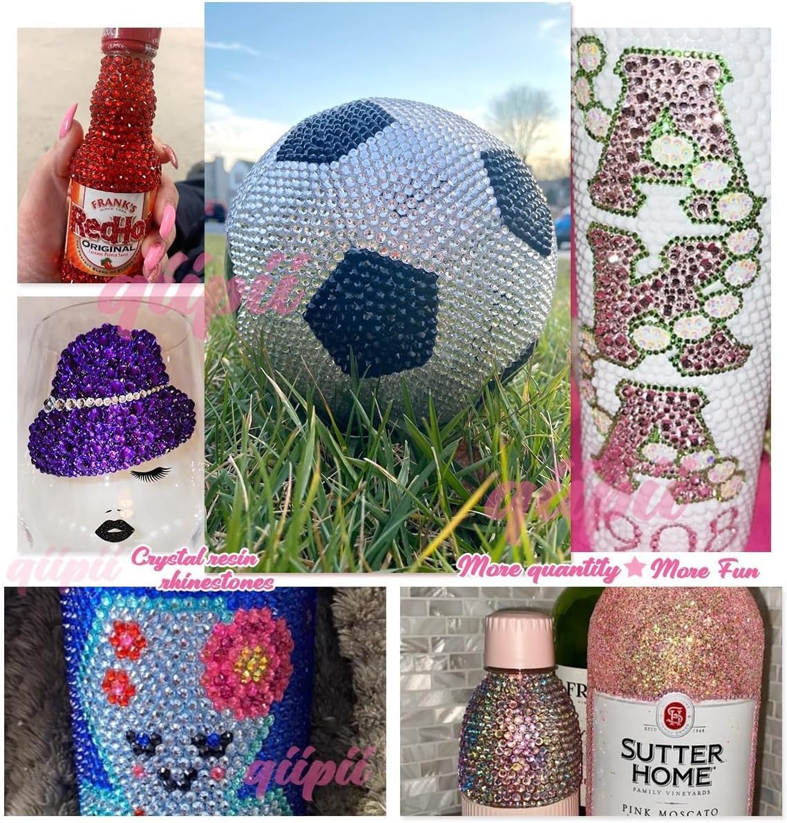 Jade Green Crystal Resin Rhinestones for Crafting 3mm 4mm 5mm Dark Green Flatback Stones Diamonds Crystals Gems Charms for Nails Face Eyes Makeup Tumblers Bottles DIY Crafts Clothes Shoes Phone