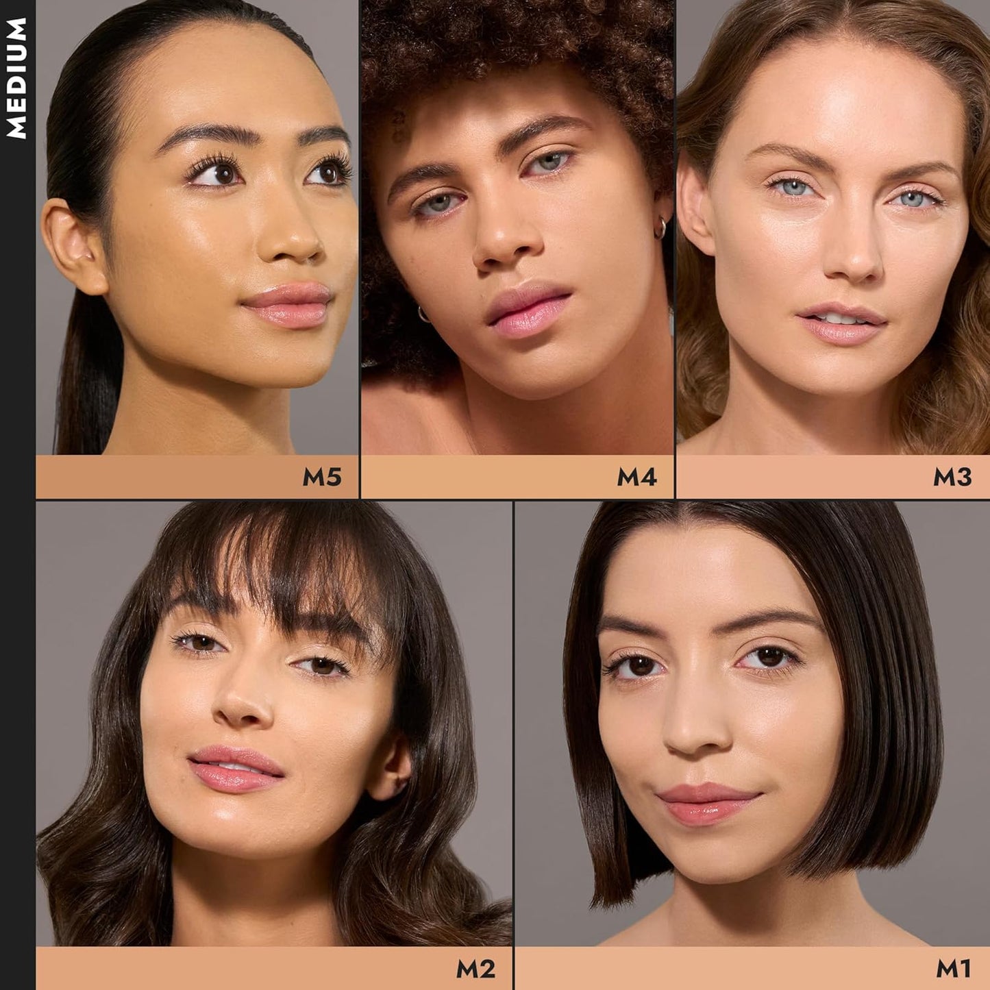 COVER FX Total Cover Cream Foundation - Shade M5 - Buildable Coverage - Natural Finish - Oil-Free - Sweat-Proof