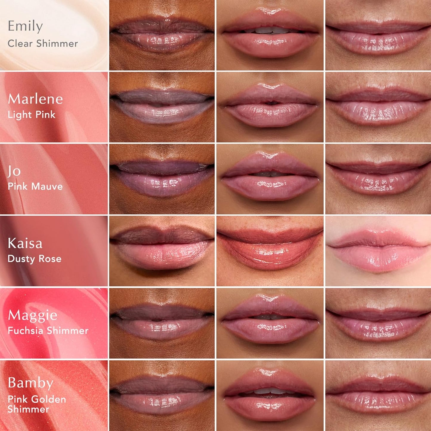 Thrive Causemetics Sheer Strength Lip Plumping Peptide Gloss, Lip Plumper with Vitamin E, Peptides, Plumps, Smooths & Hydrates Lips, High Shine, Vegan & Cruelty Free, Jo (Pink Mauve)