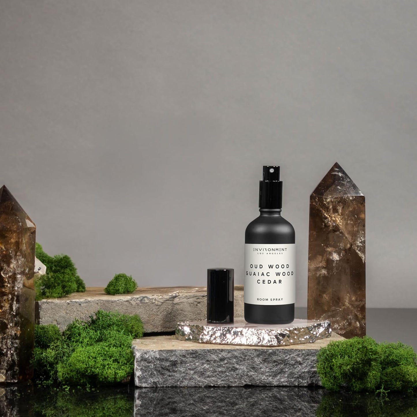 ENVIRONMENT Inspired by Designer TF Oud Wood Room Spray, 100ml Air Freshener (Oud Wood | Guaiac Wood | Cedar) Home Fragrance Accessories, Room Perfume, Room Deodorizer, Vegan & Cruelty-Free