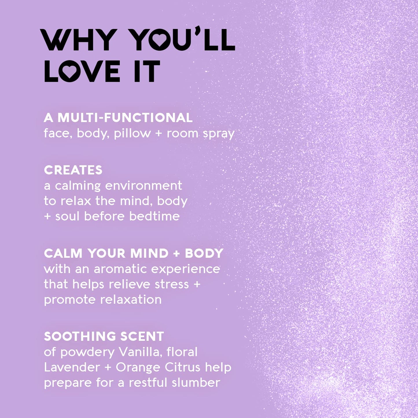 Nature's Beauty Lavender Chamomile Sleep Spray Multi-Pack - Sleep Well + Relax with Premium Grade Room + Pillow Spray, Made w/Coconut, Jojoba + Moringa Seed Oils, 6.76 fl oz (2 Pack)