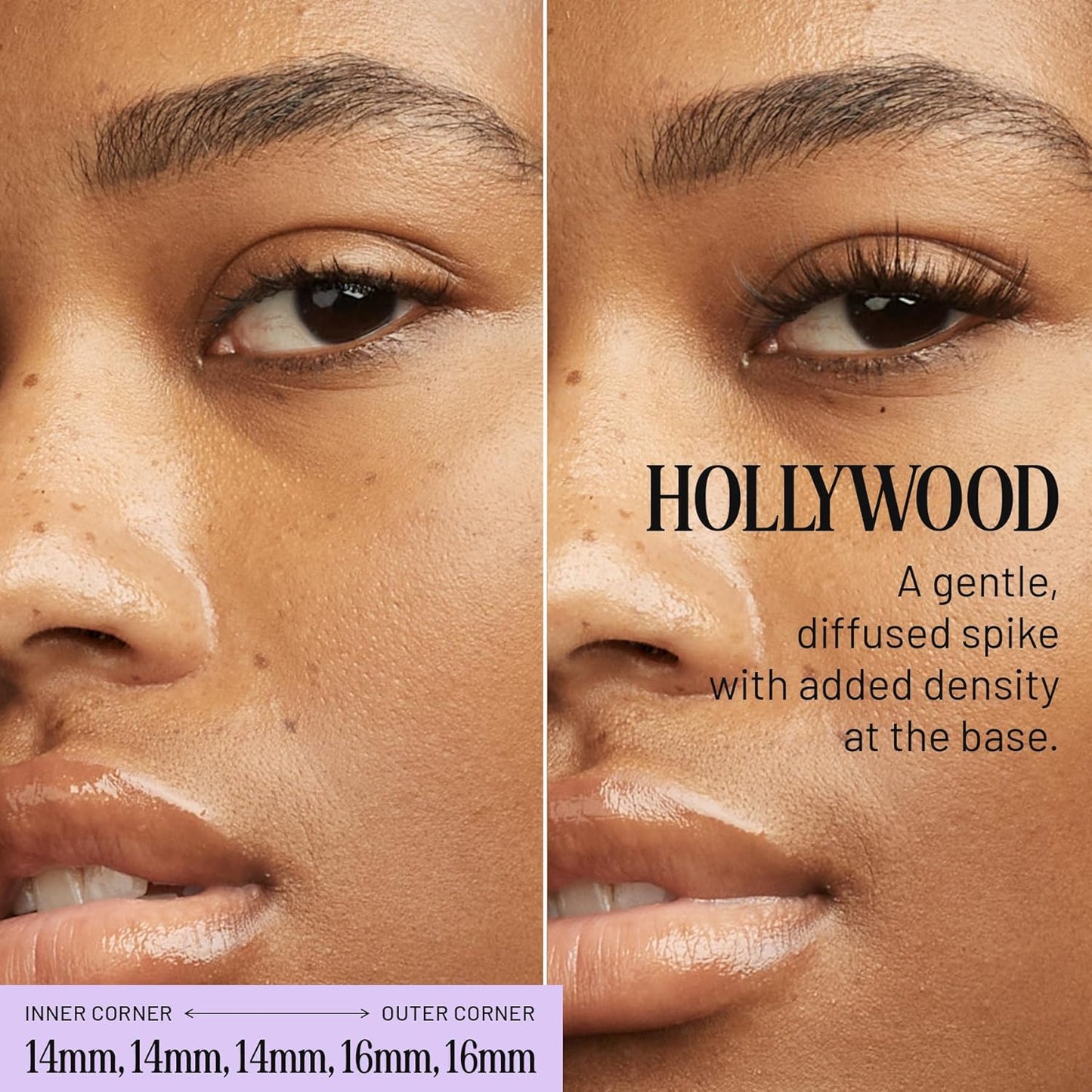 Lilac St - Hollywood Glamorous Faux Eyelash Clusters (10mm) - Wispy & Spiky - DIY Lash Extension Wisps - Lightweight & Lifelike - Lasts 10 Days - Korean Silk - Cruelty Free, Vegan - 10 Lashes