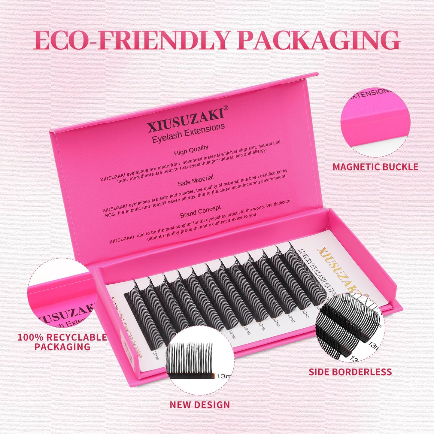 5D Flower Lash Extensions Spikes Lashes 0.07 Matte Black D Curl Lashes 8mm Volume Eyelash Extension Lash Trays Professional Use(5D Flower,0.07-D,8mm)