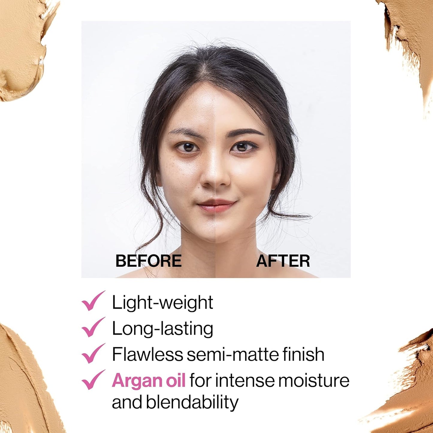 wet n wild Photo Focus Matte Foundation Stick Makeup, Buff Beige | Vegan & Cruelty-Free