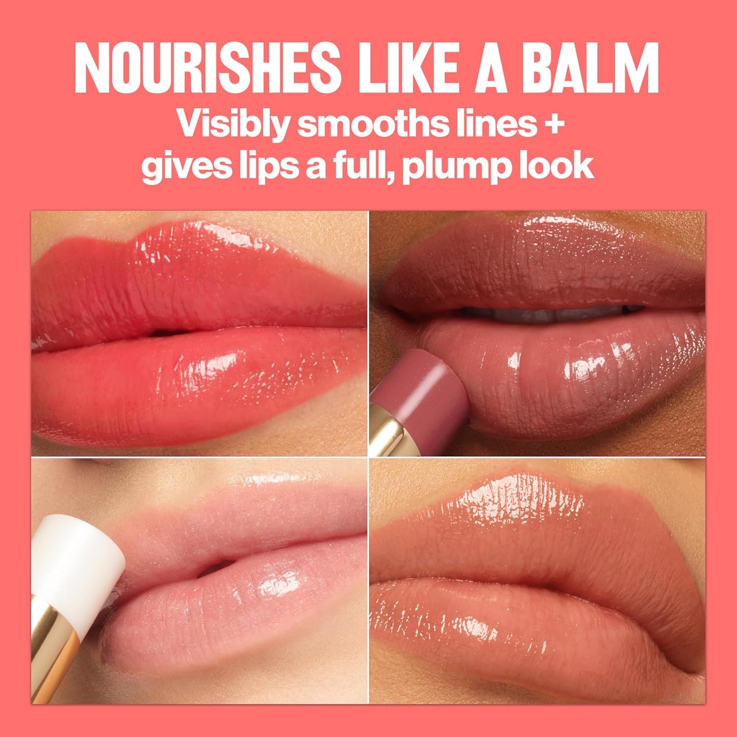 REVLON Super Lustrous Glass Shine Balm, Hydrating Tinted Lipstick, Sheer, Glossy Shiny Finish, 006 Girly Swirly, 0.11 oz