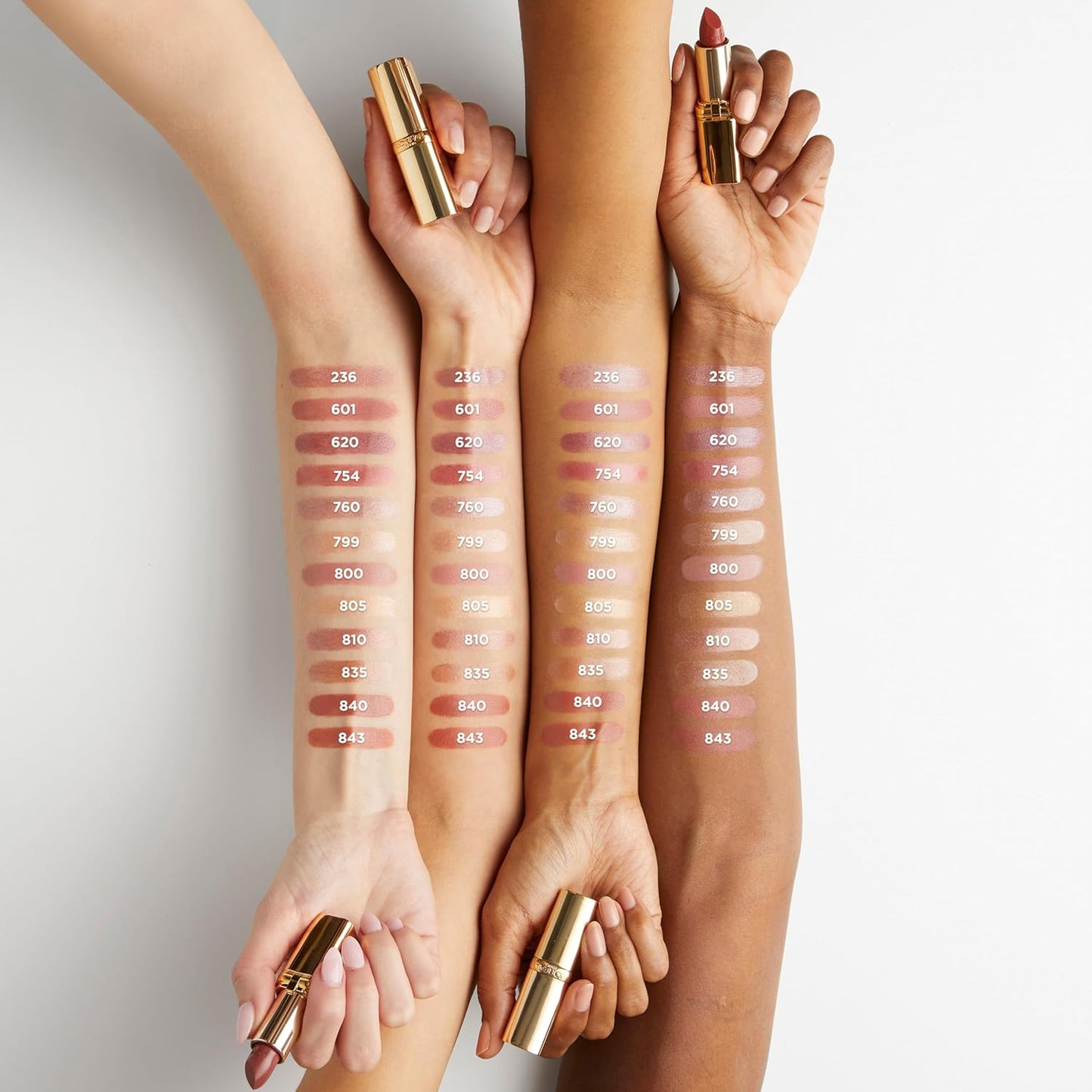 L'Oreal Paris Colour Riche Original Creamy, Hydrating Satin Lipstick with Argan Oil and Vitamin E, Sugar Plum , 1 Count