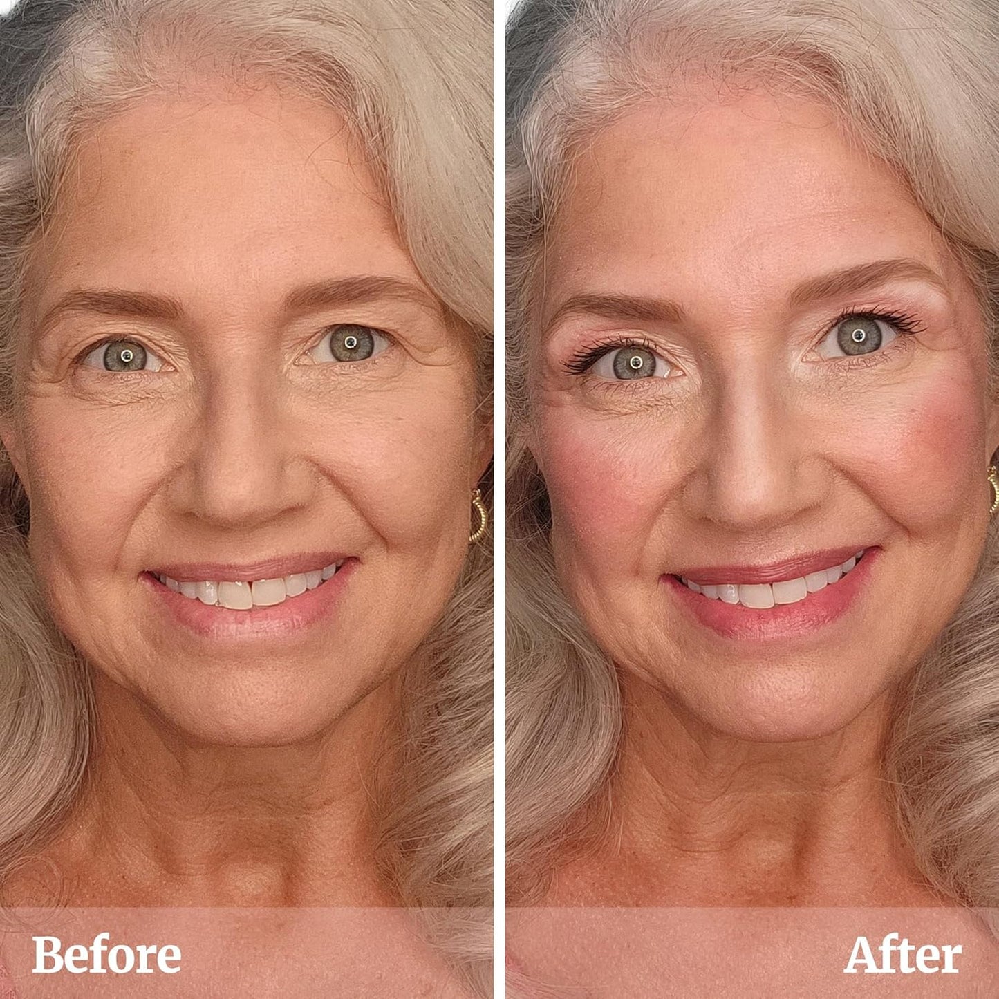 Vibriance Highlighter Shimmer Stick - All-in-One, Mature Skin Highlighter - Lips, Cheeks, Eyes Cosmetics for Older Women - Makeup Simplified in Illuminate