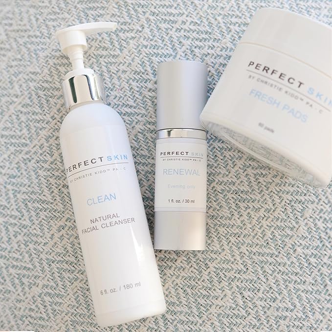PERFECT SKIN BY CHRISTIE KIDD, PA-C Trio Skincare Bundle | Cleanse, Refresh & Renew Your Skin | Daily Essentials for Smooth, Bright, and Hydrated Perfect Skin