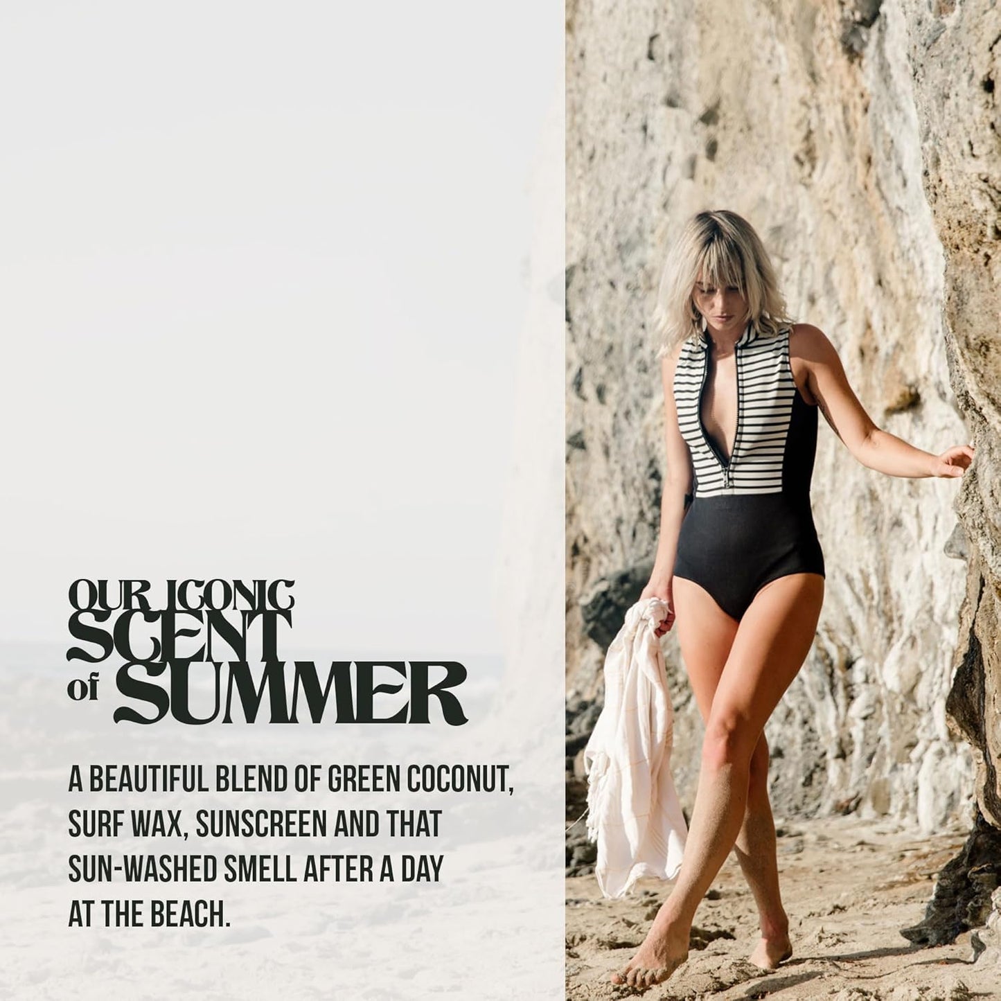 PIRETTE Dry Body Oil, Women’s Beach Inspired Hydrating Mist for Hair & Body, with Coconut Oil & Vitamin E, 4 Fl Oz