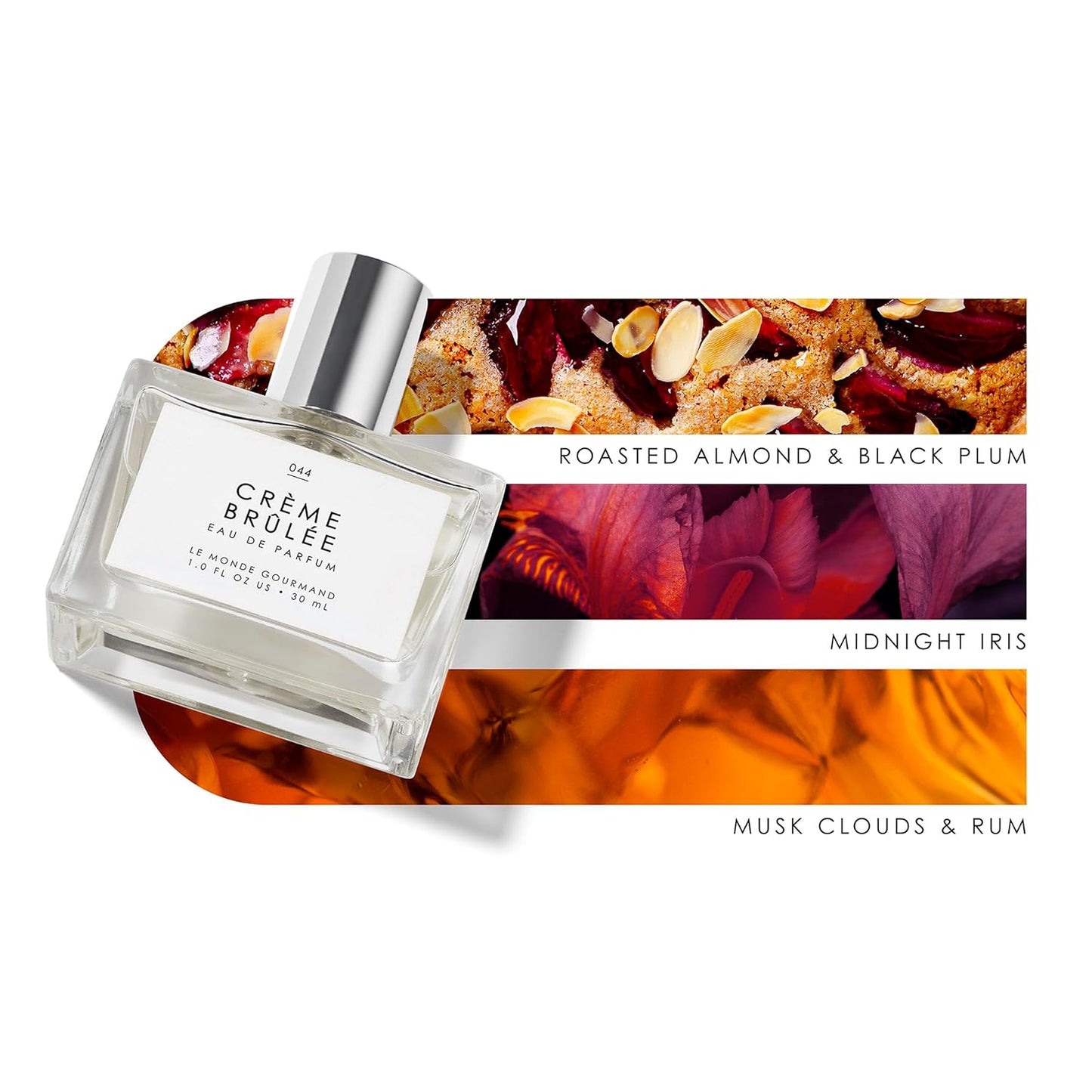 Le Monde Gourmand Crème Brûlée Eau de Parfum - 1 fl oz (30ml) - Toasted Sugar, Black Almond, Plum Perfume Notes