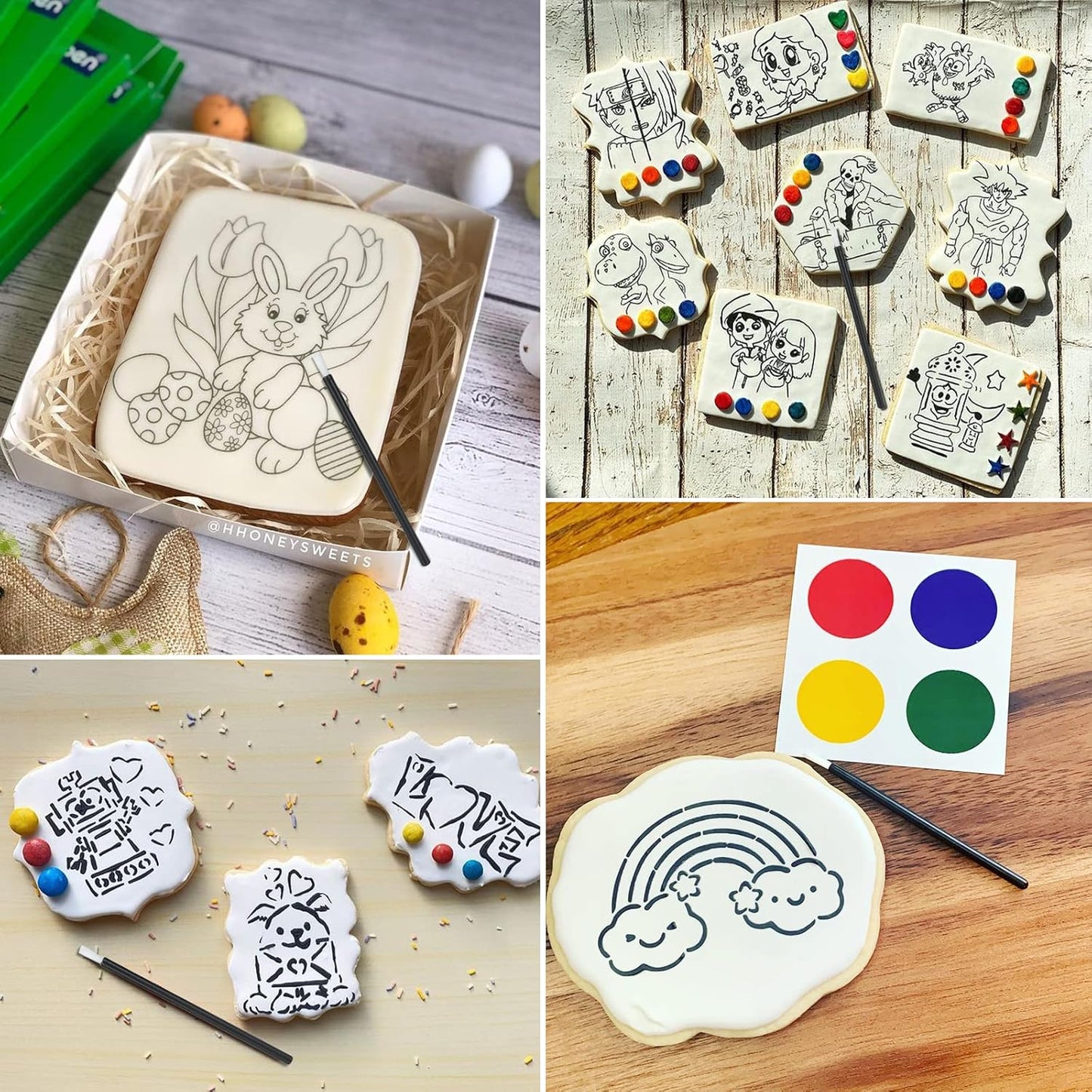 G2PLUS Lip Brushes, 50Pcs Disposable Lip Gloss Wands, Portable and No-Clean Lipstick Applicator, Nail Polish Brushes Makeup Tool for PYO Cookie Paint, Painting, Detail Brush