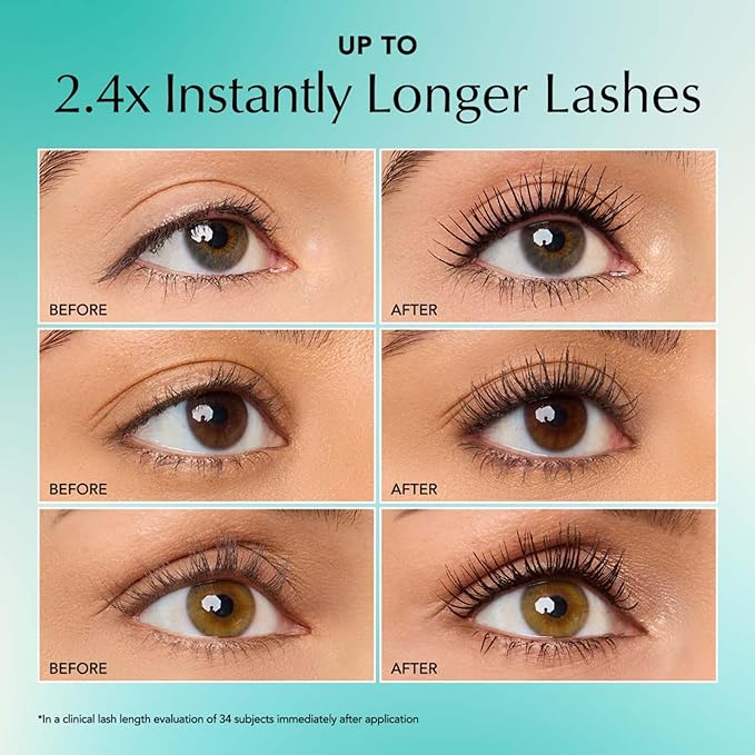 Thrive Causemetics Liquid Lash Extensions Mascara, Tubing Thrive Mascara Lengthening, Volumizing & Curling, Smudge Proof, Washable, No Clumping or Flaking, Vegan & Cruelty Free, Nola (Deep Blue)