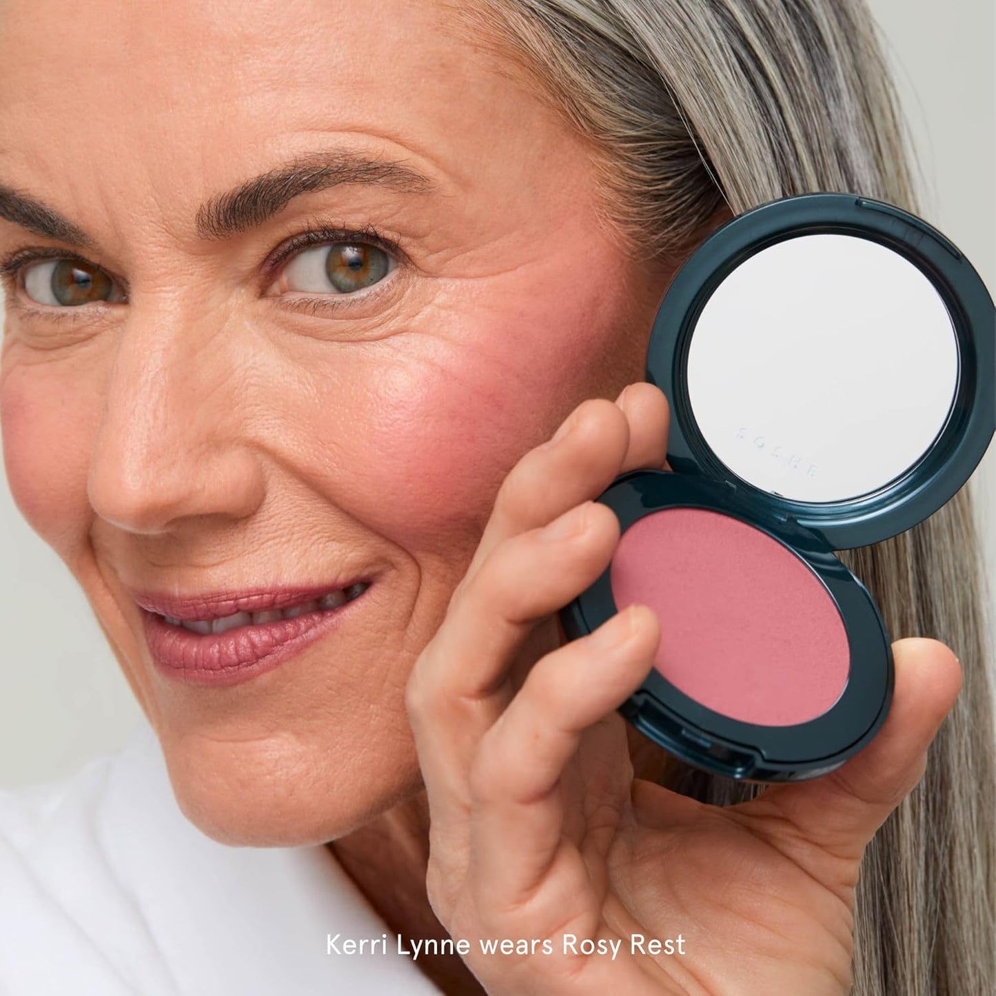 SOSHE Beauty - Blurring Pillow Blush | Featherlight, Cushiony, Cream to Powder Formula | Squalane, Cucumber Seed Extract, Ashwagandha Root | Vegan, Clean, Cruelty-Free (Rosy Rest, Dusty Pink)