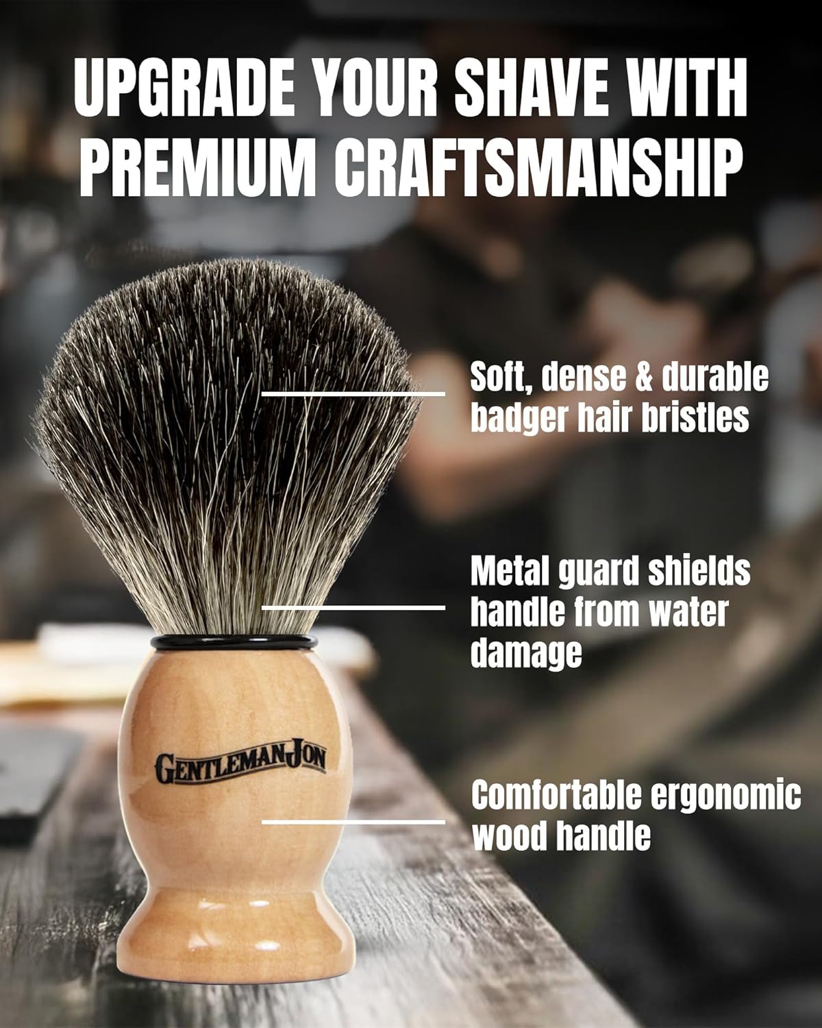 Safety Razor Shaving Kit | Vintage Wet Shave Grooming Set for Men - Includes: Safety Razor, Hair Shaving Brush, Alum Block, Shave Soap, Bowl & Double Edge Razor Blades