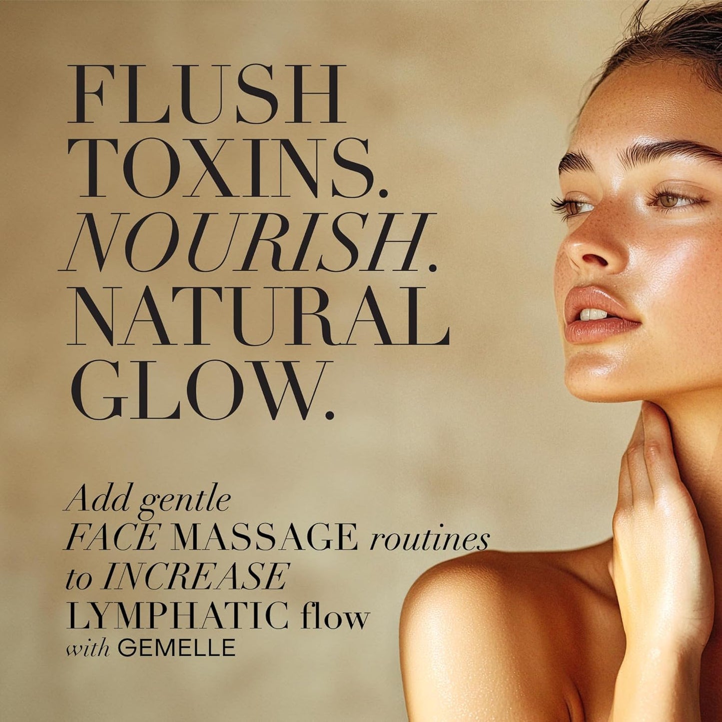 GEMELLE Lymphatic Anti-Aging Face Oil | 10x Award winner | Vitamin C,E & A | Moisturize, Repair & Protect | Bakuchiol, Sea Buckthorn & More! | Organic, Natural, Clean Beauty | Starter, Travel 15ml