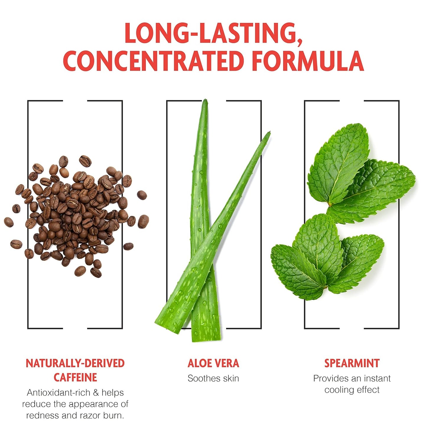 Pacific Shaving Company Caffeinated Shaving Cream - Shea Butter + Spearmint Antioxidant Shaving Cream with Caffeine - Clean Formula for Hydrating, Redness Reducing + Irritation-Free Shave (3.4 Oz)