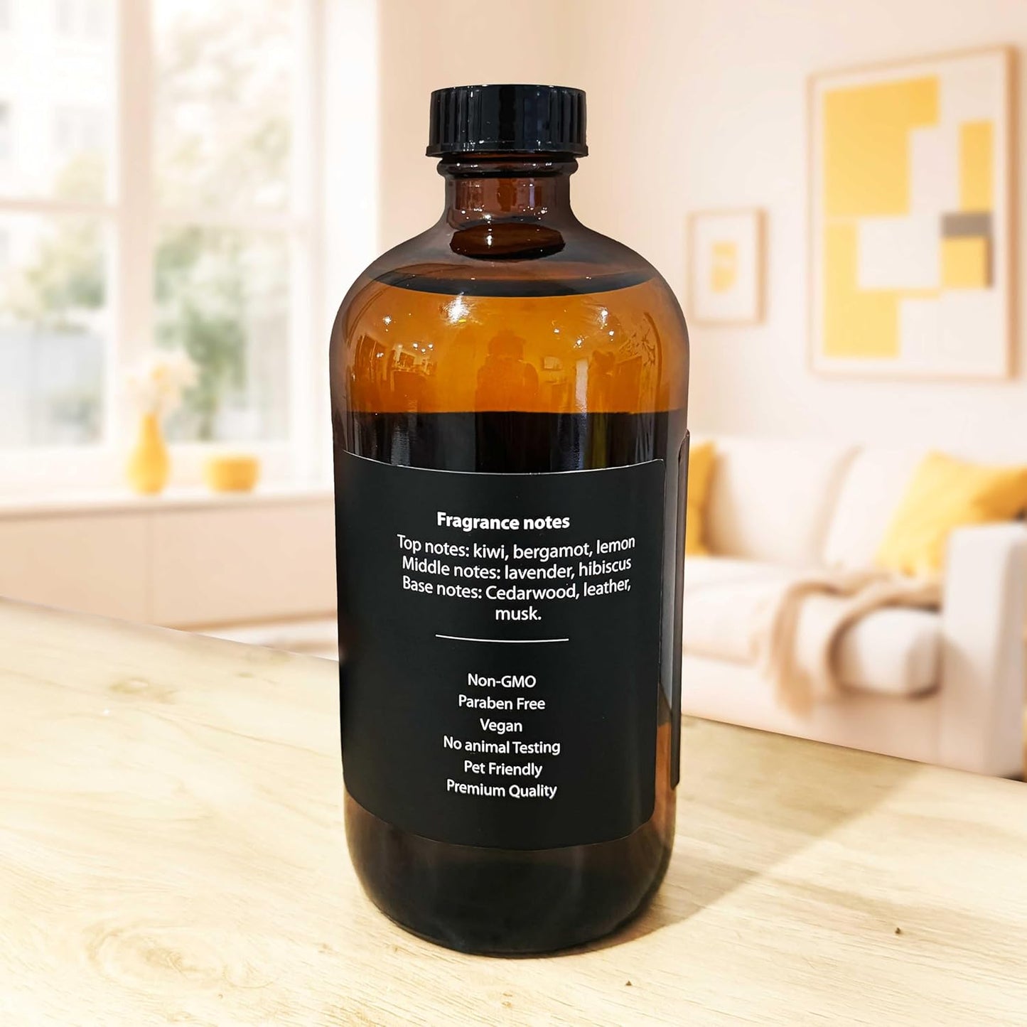 Blue Aroma Oil for Scent Diffuser, Diffuser Refill (500ml / 16 Fl Oz)